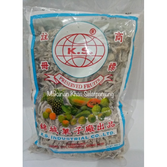 

Manisan Buah Iris Preserved Fruits 100gram