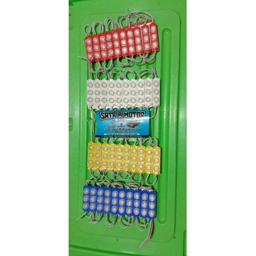 lampu LED mata 3 12volt lampu variasi LED mata 3 lampu Fariasi LED mobil motor truck 12volt