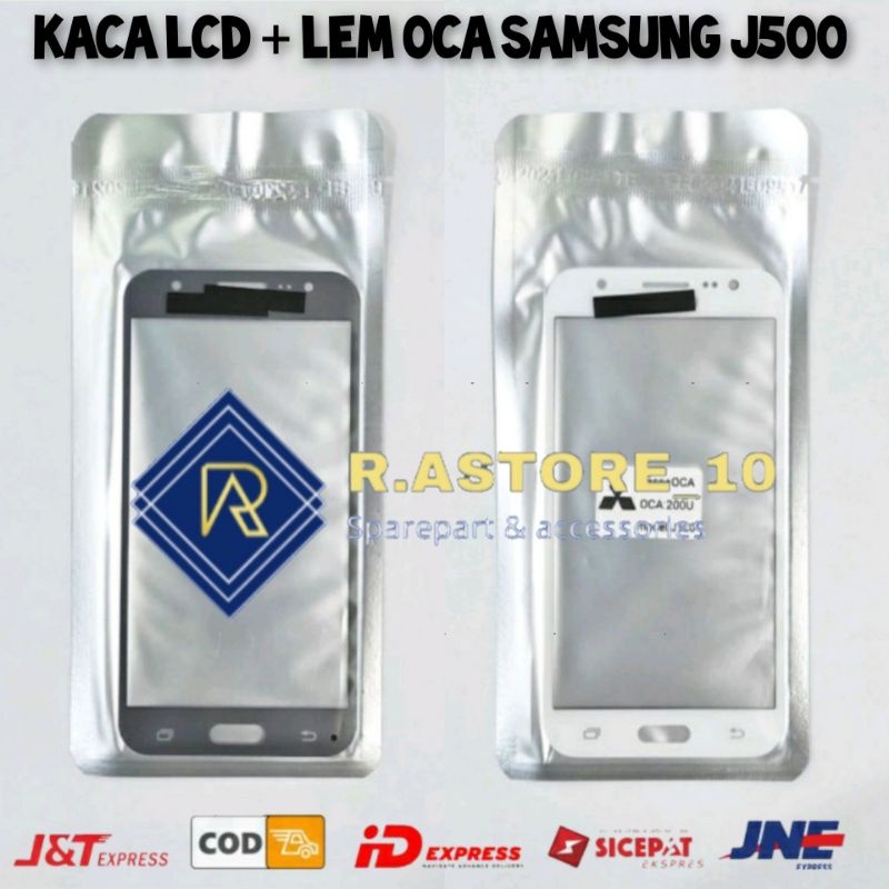 Kaca Lcd + Lem Oca Samsung Galaxy J5 | J500 | J5 2015 Kaca Depan Kaca Touchscreen Glass Lcd Ts TC
