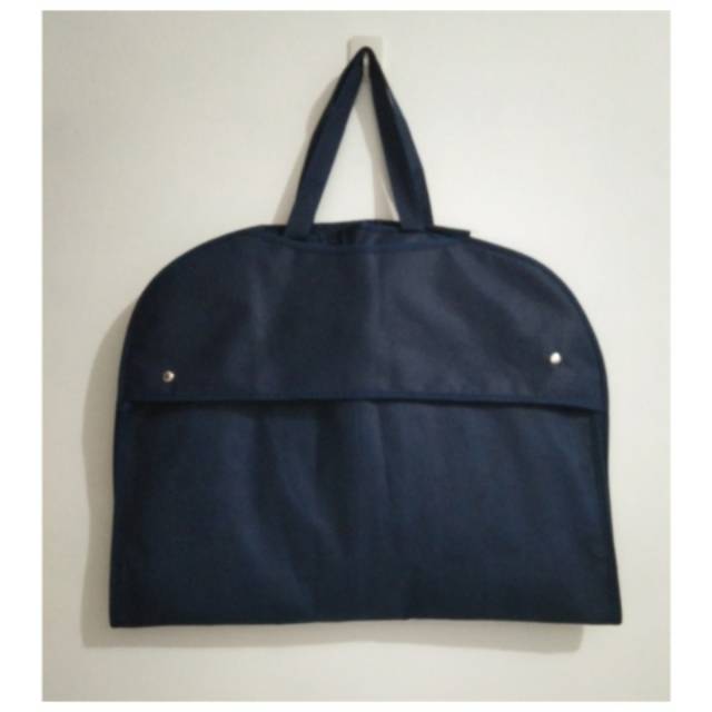 Cover jas baju / cover gantungan baju jas / pelindung baju jas warna bahan tebal