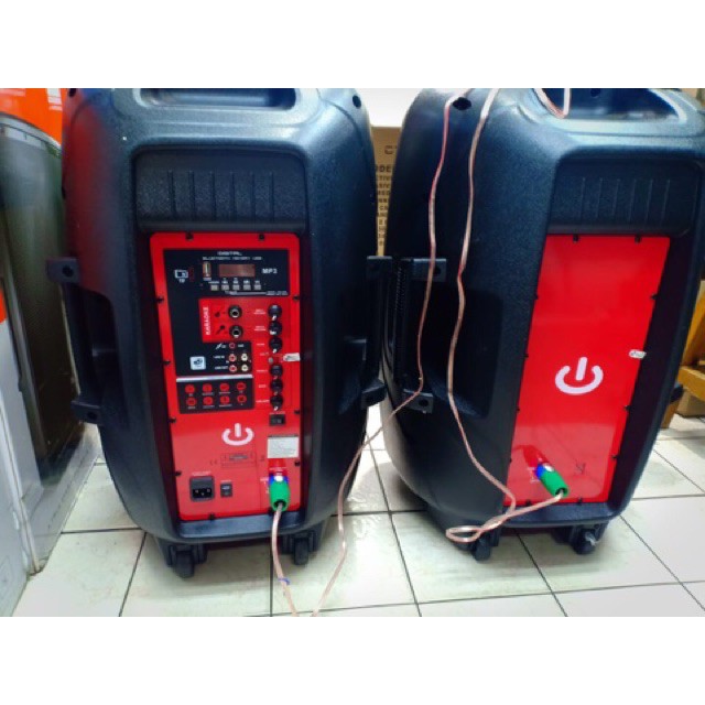 PROMO MURAH Speaker aktif pasif crimson show 15 komplit 15 inch bluetooth usb original