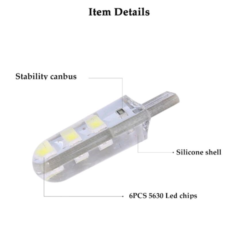 Lampu LED T10 Lapis Jelly