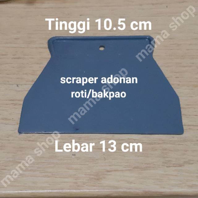 SCRAPER ADONAN ROTI BAKPAO ALAT POTONG DOUGH CUTTER SERBAGUNA