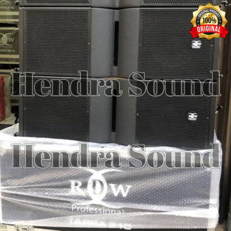 Speaker Pasif Line Array RDW Tarra 210 (1 Box + Hardcase)