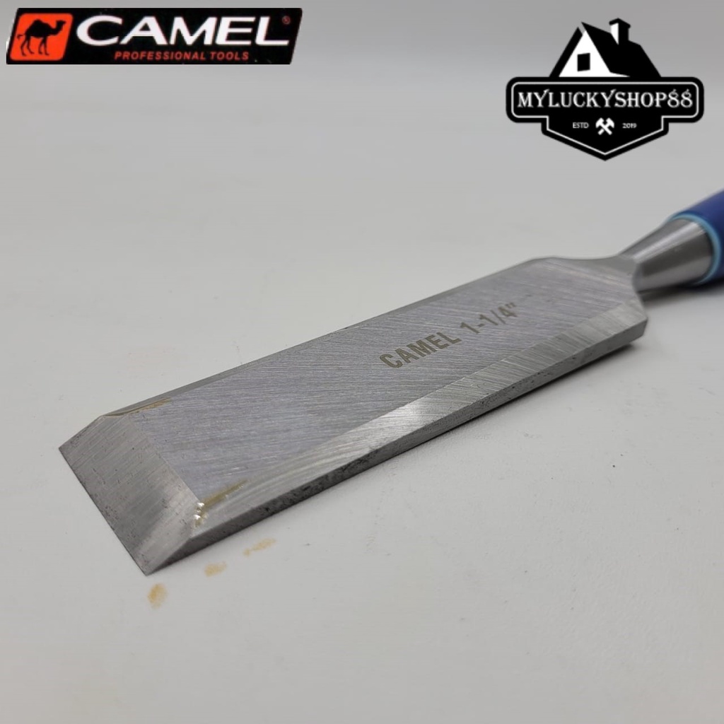 Pahat Kayu Gagang Fiber Camel 1-1/4&quot; Wood 1.25 Inch Pisau Ukir Kikir