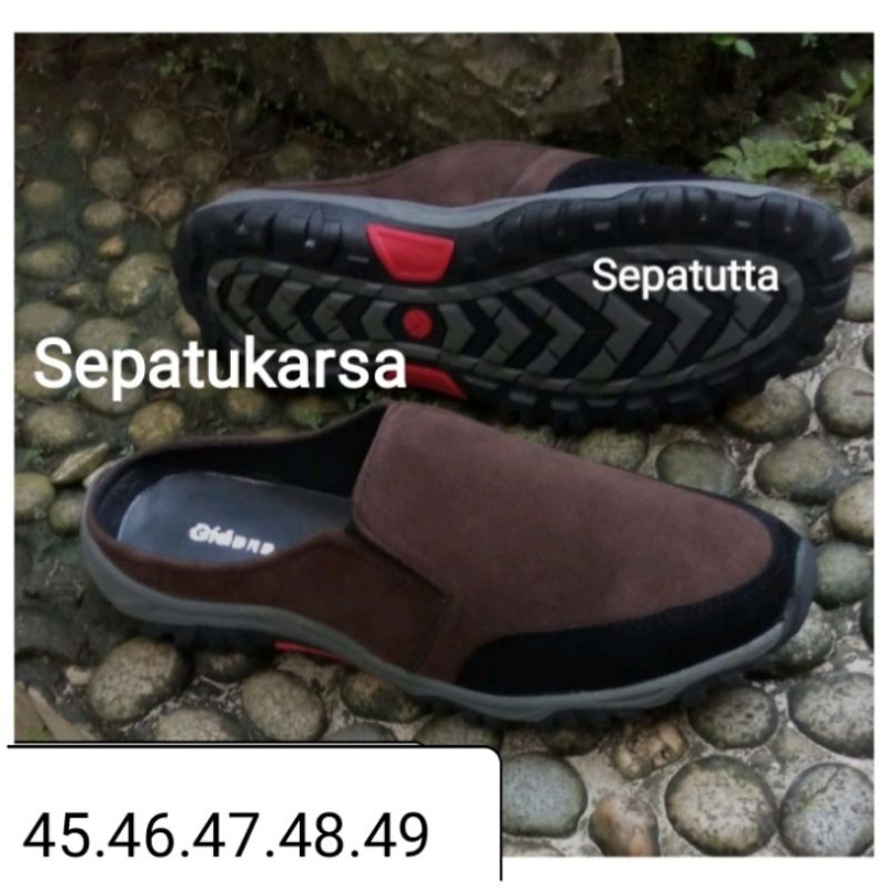 sepatu sandal pria ukuran besar sandal pria big size
