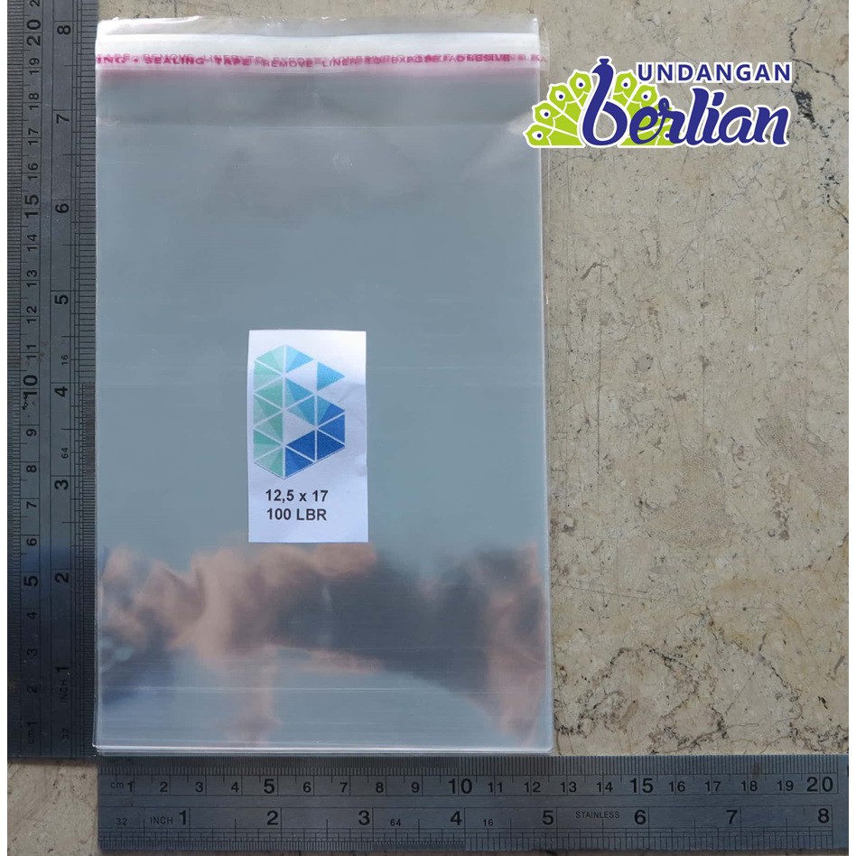 

Plastik OPP ukuran 12.5 x 17 cm Untuk Pahe 004 005 006