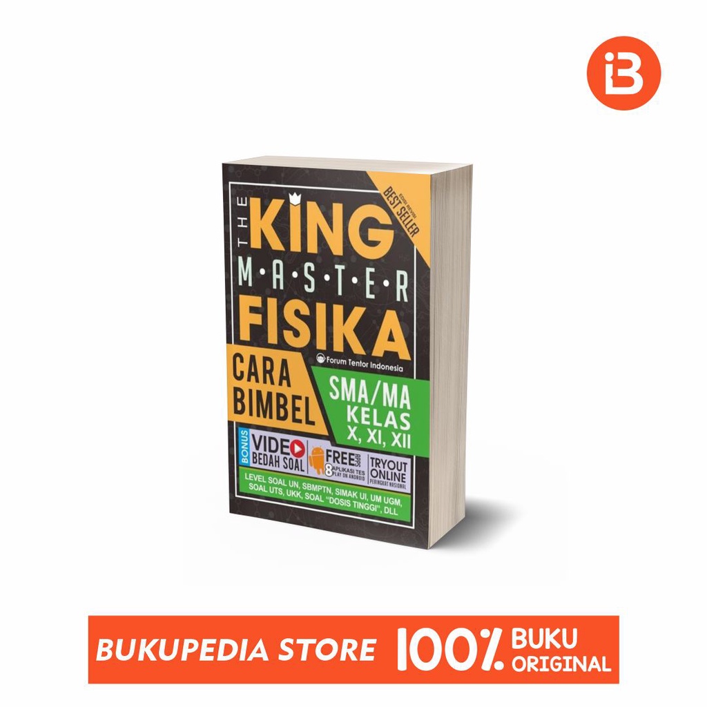 

Buku Edukasi - KING MASTER FISIKA SMA - Forum Edukasi (Bonus Pensil 2B, Bookmark, Sticker)