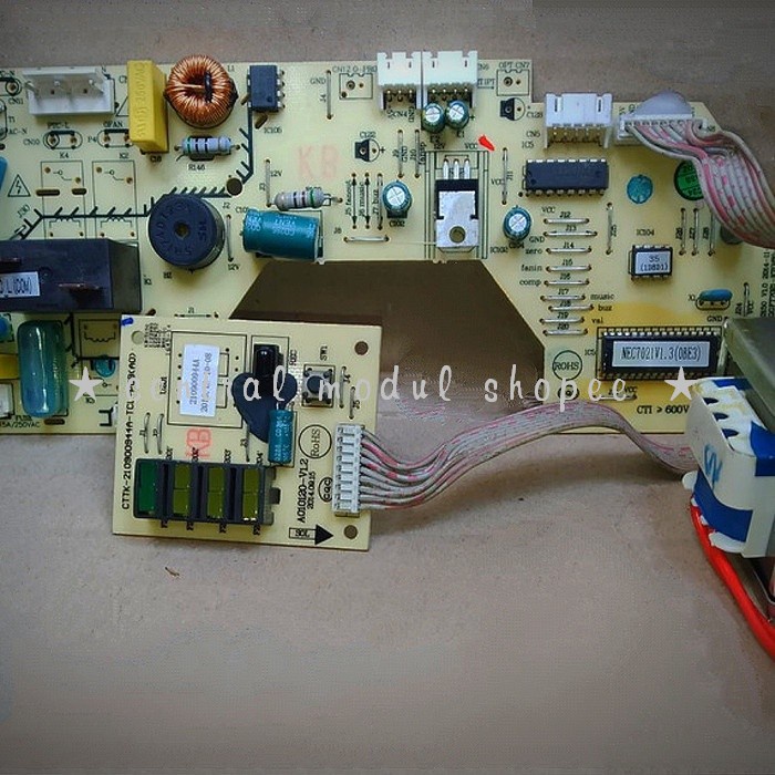 MODUL PCB INDOOR AC PANASONIK PANASONI_C PANASONIK MC CHINA CS-UV5SKP CS-UV7SKP CS-UV9SKP