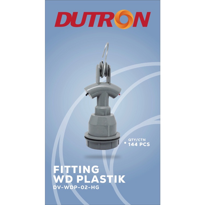 Fitting Gantung Dutron WD Plastik DV WDP 02