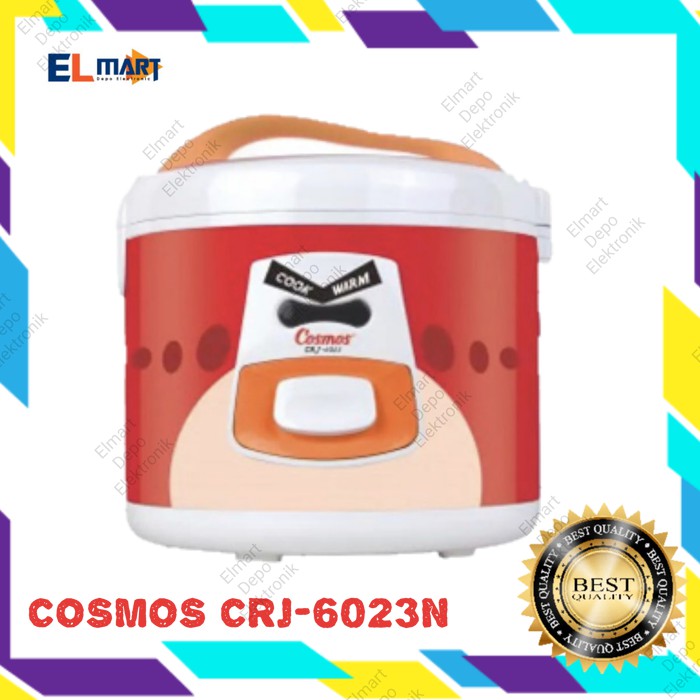 COSMOS magic com harmond 3in1 1,8L CRJ 6023 N / CRJ6023N rice cooker cosmos 1,8 liter
