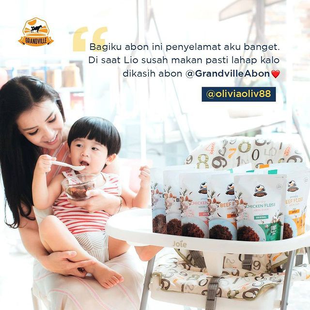 Grandville Abon Original Abon MPAsi Abon Anak Halal 100 gr - Kabakids Store