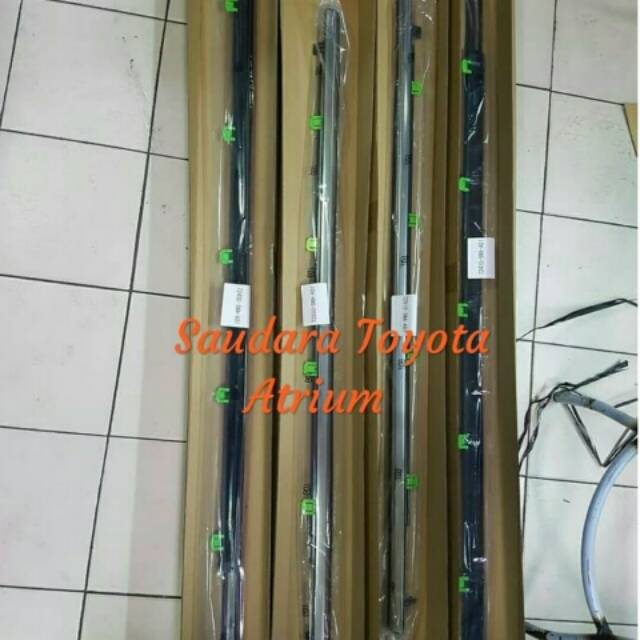 PELIPIT CRV PELIPIT KARET KACA PINTU LUAR HONDA CRV GEN 3 harga satuan