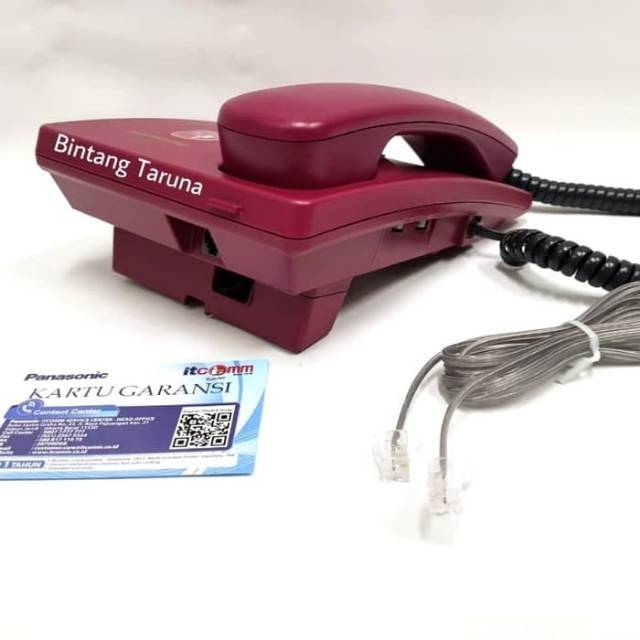 Telepon Kabel Panasonic KX-TS505MX Panasonic KX-TS505MXR (Merah)