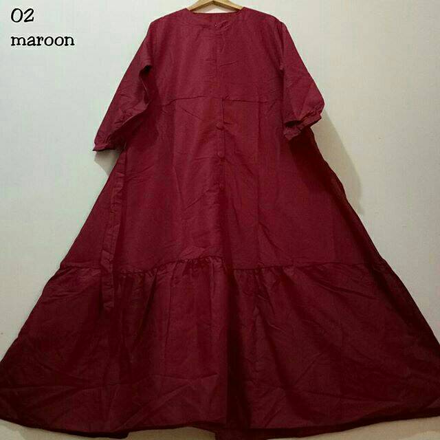 gamis toyobo rempel bawah