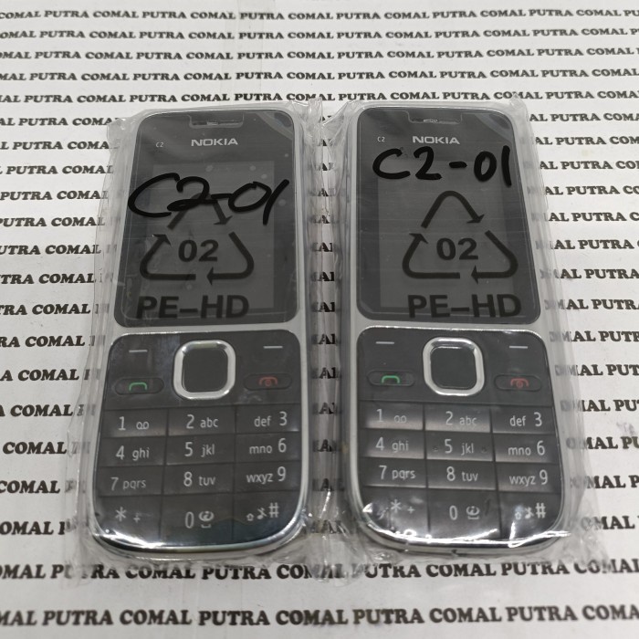 Housing Casing Kesing Fullset Plus Tulang Nokia C2-01 C201 Original