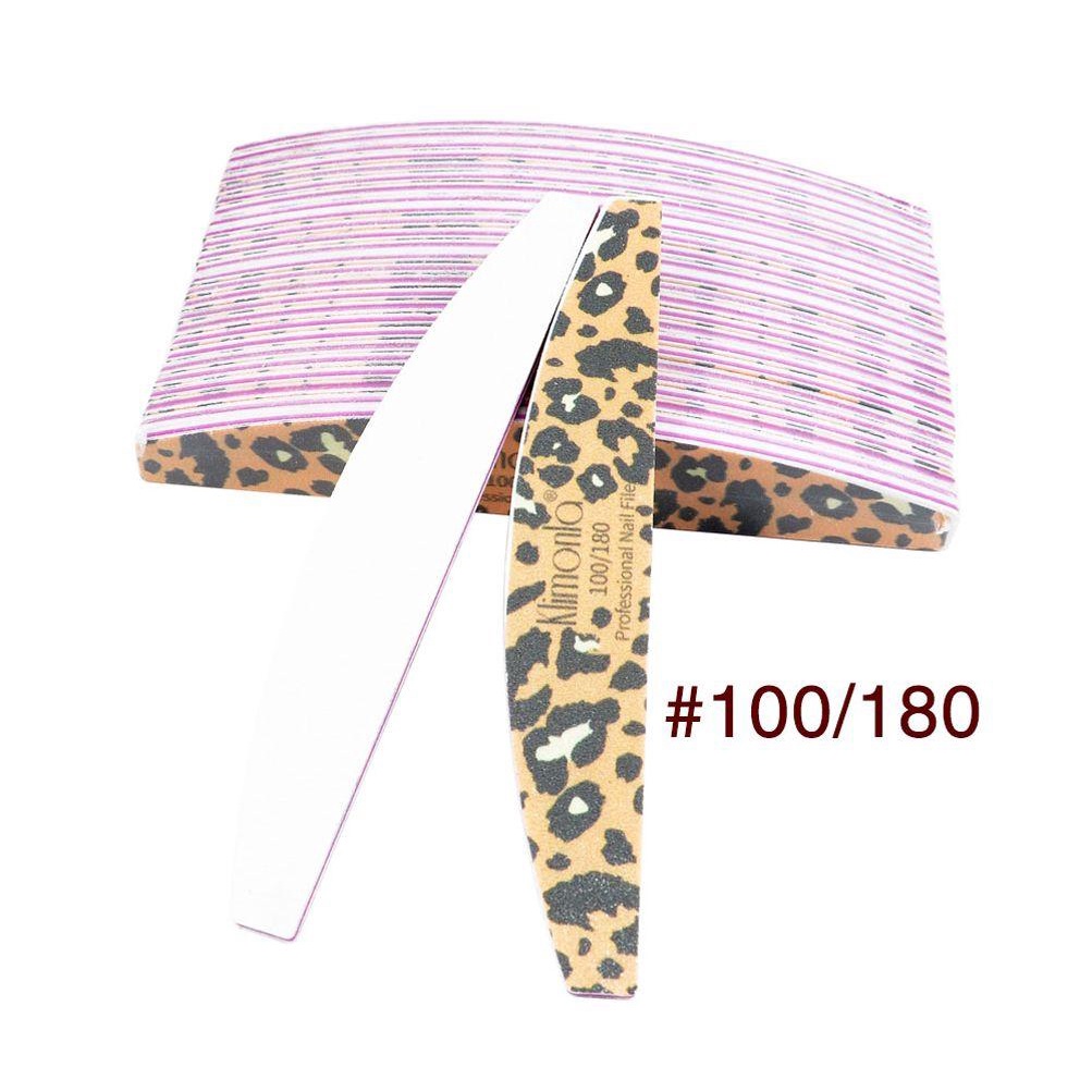 AUGUSTINA File Kuku Agustina 5Pcs 80sampai240 Grit Pedicure Salon Sanding Polishing Nail Gel Emery Papan