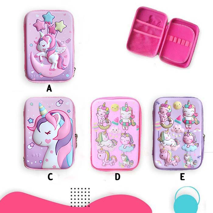 

Tempat Pensil Anak Perempuan Unicorn Pensil Case Anak Import Kotak Pensil Anak Cewek Murah Unicorn