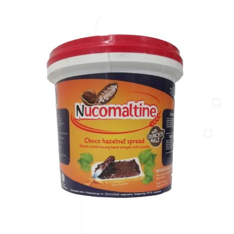 

Nucomalt Hazelnut Choco Spread With Crunchy Malt 1 Kg