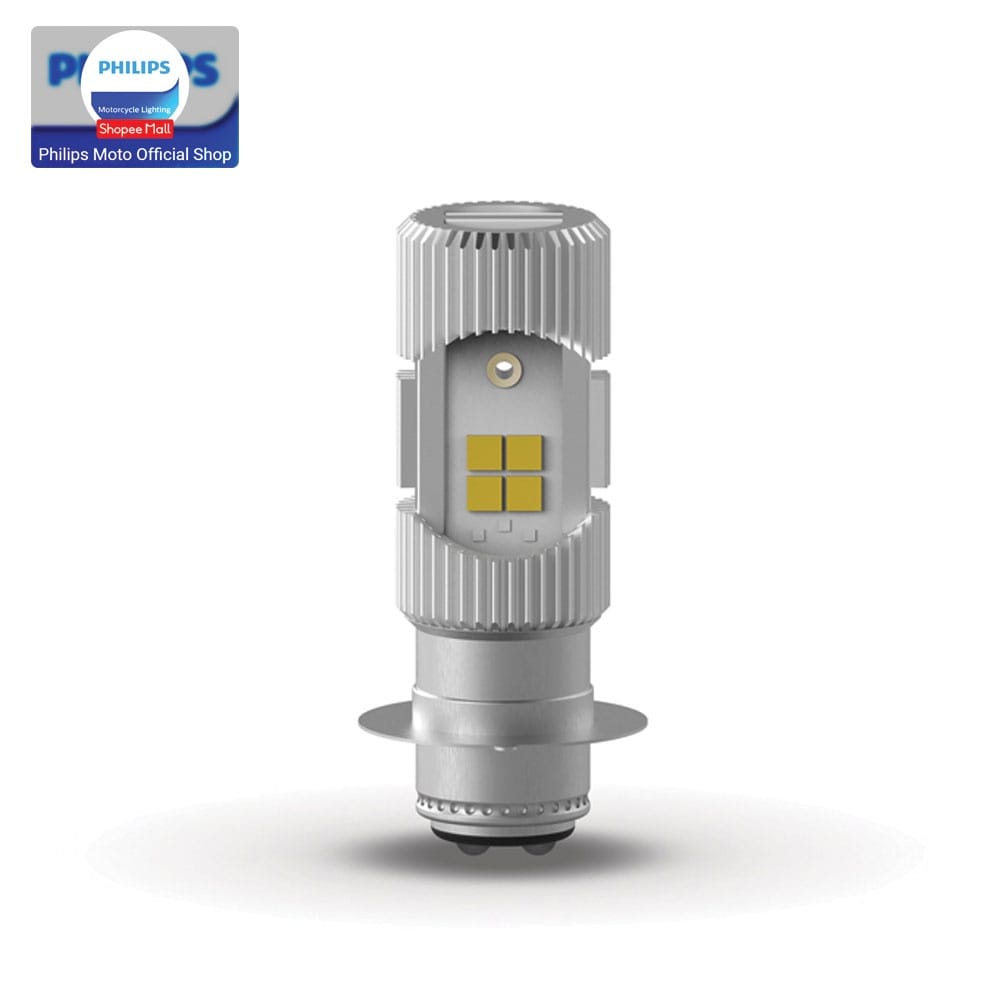 LAMPU DEPAN MOTOR LED PHILIPS-LAMPU LED 2SISI H6 ARUS DC M5 ORIGINAL 100%