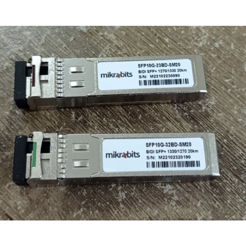 Mikrobits SFP Transceiver SFP-10G-BD-SM-20KM