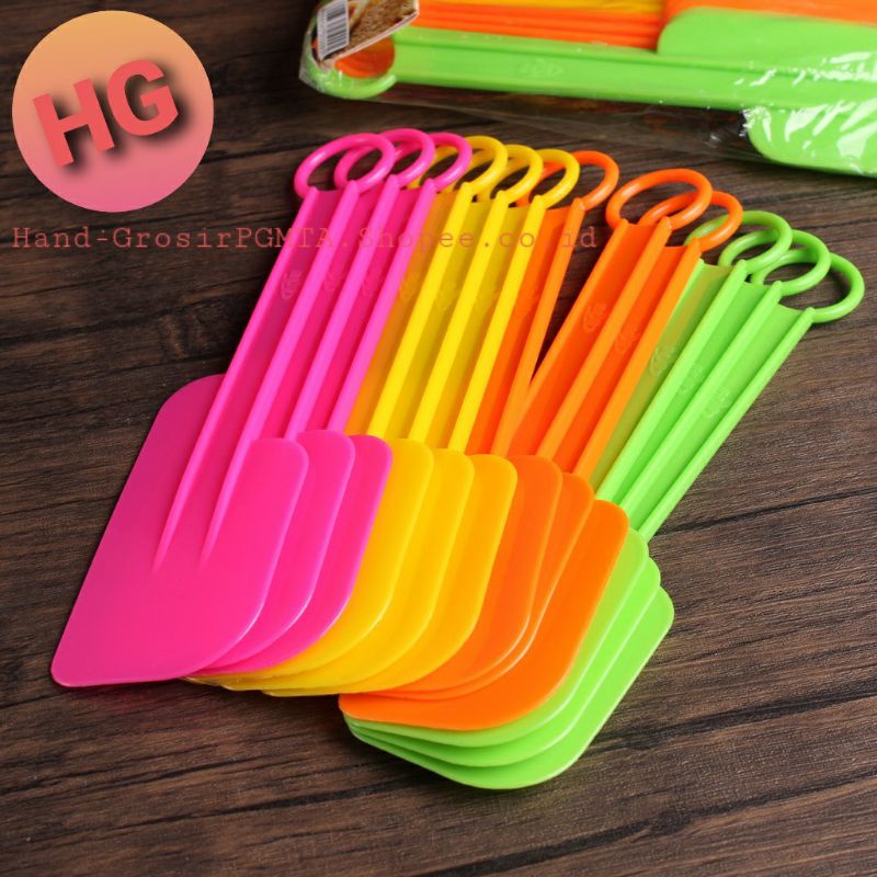 Spatula aduk adonan kue | sendok adonan kue | spatula polesan kue