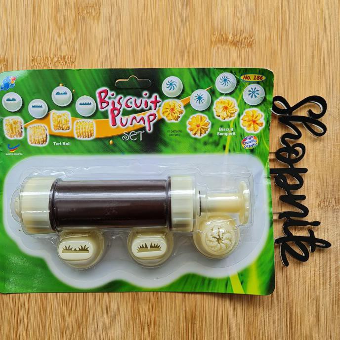 

Cetakan Biscuit Pump Sin Lian No. 186 Ready Stok