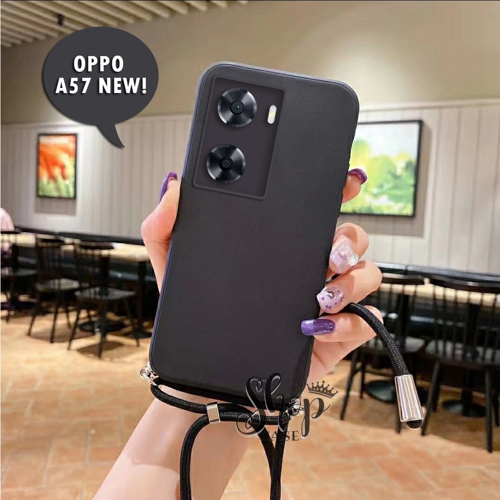 Softcase Tali For OPPO A57 NEW | Case Camera Protech | Case Macaron OPPO A57 | Softcase OPPO A57 | C
