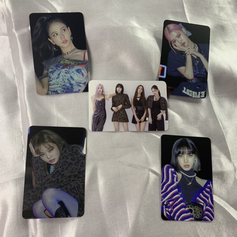 Blackpink 4+1 Photocard Sharing Ktown4u limited edition photobook jisoo jennie rose lisa pob preorde