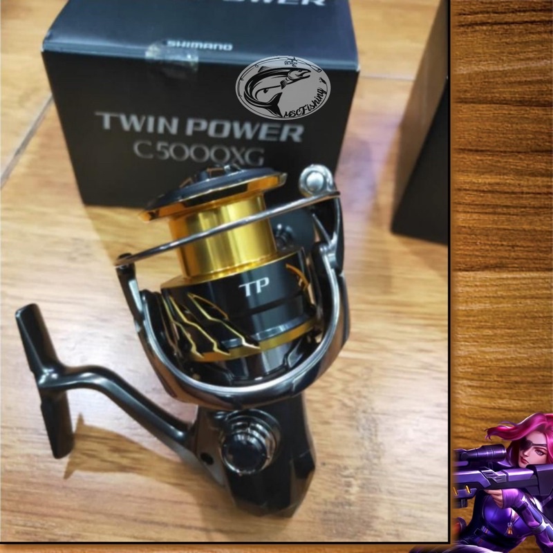 Reel Shimano Twin Power 4000 XG , C5000 XG Model 2020