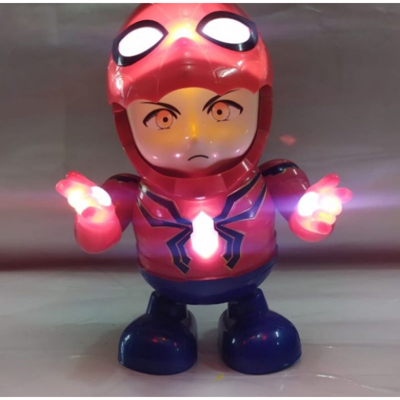 DANCE HERO SPIDERMAN ROBOT JOGET ROBOT DANSA