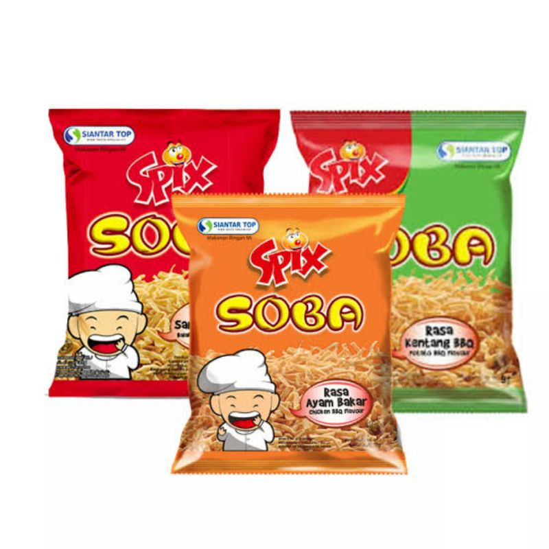 

SPIX SOBA MIE 1 RENTENG ISI 10PCS