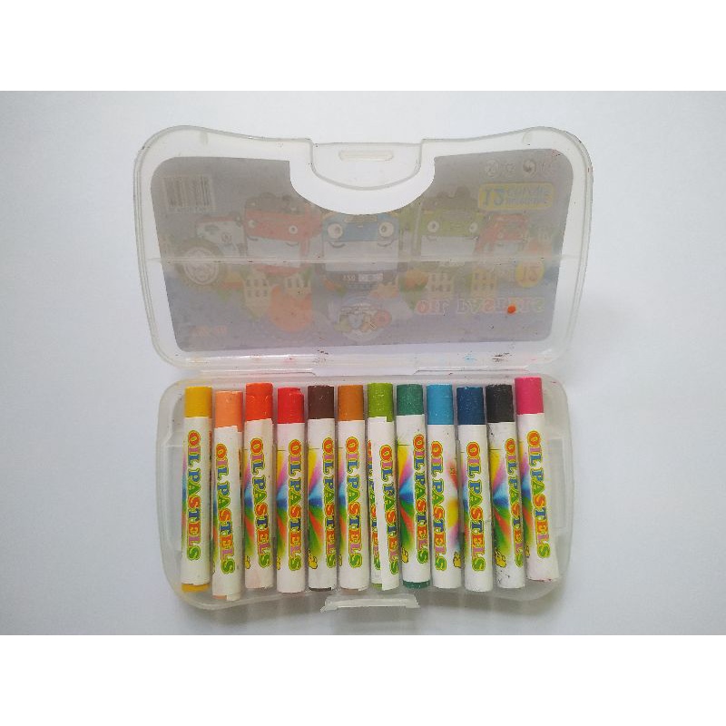 

Crayon mini 12 Warna Oil Pastels HW - 12