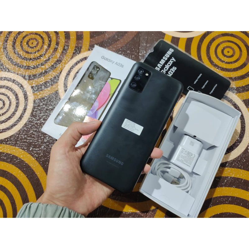 HP Second/seken/bekas Samsung A03s 4/64 Fullset Like New