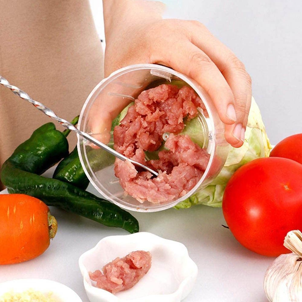 Mini Blender Elektrik Otomatis - Meat Grinder, Garlic Machine