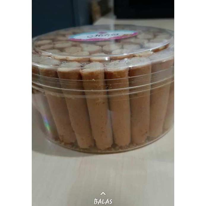 

EGGROLL KUE SEMPRONG - TOPLES - BERAT ISI 500 GRAM