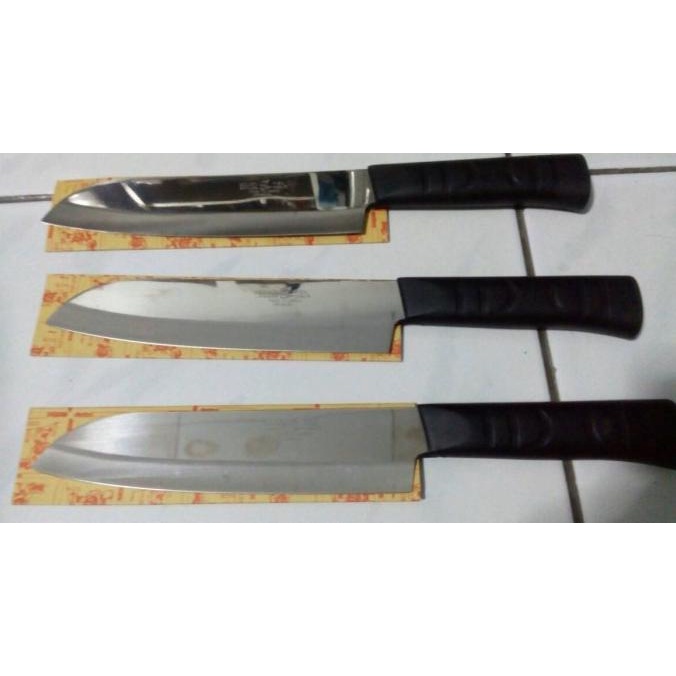 Produk Unggulan] Pisau Golden Fish Original Japan 7"