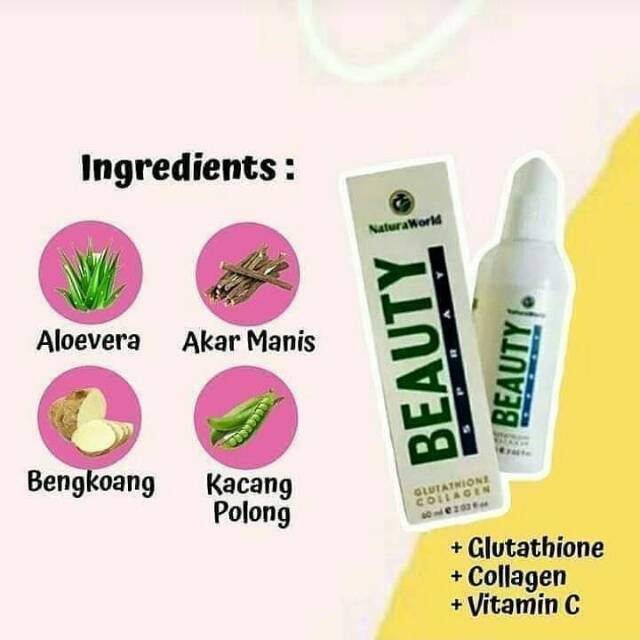 NaturaWorld beauty spray
