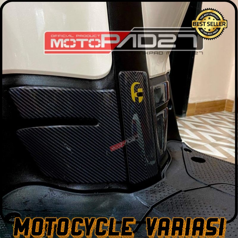 Motopad27 stiker fazzio sticker stiker deckpad Yamaha Fazzio bahan resin timbul premium