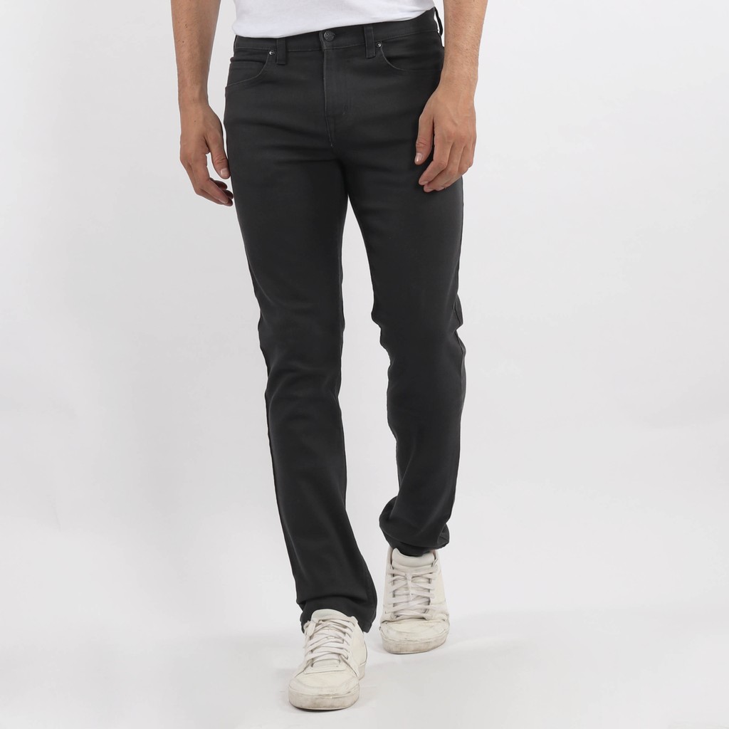  Edwin  Celana  Chinos  Venice Dark Grey Slim Fit Stretch 