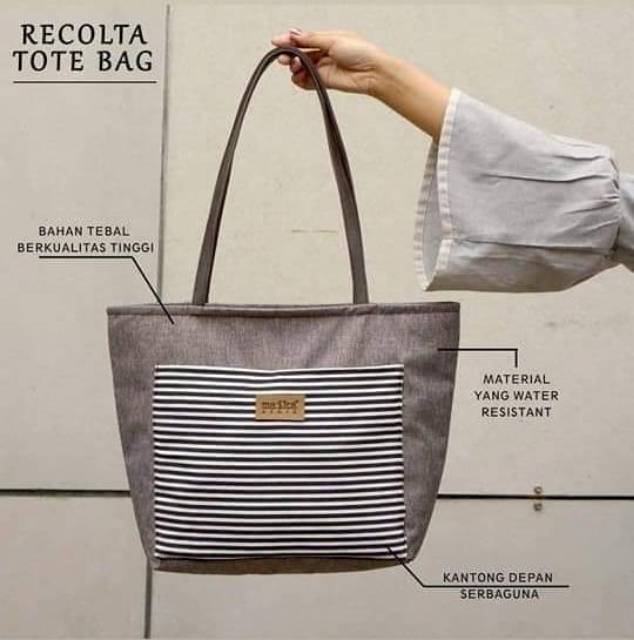 Koleksi terbaru Maika tas bahu recolta ToteBag