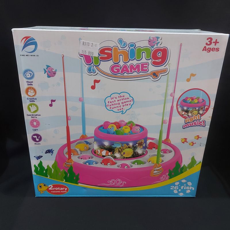 mainan anak mancing mania fishing game