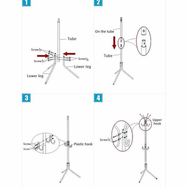 Stand Hanger COATRACK Gantungan Jaket Baju,Topi