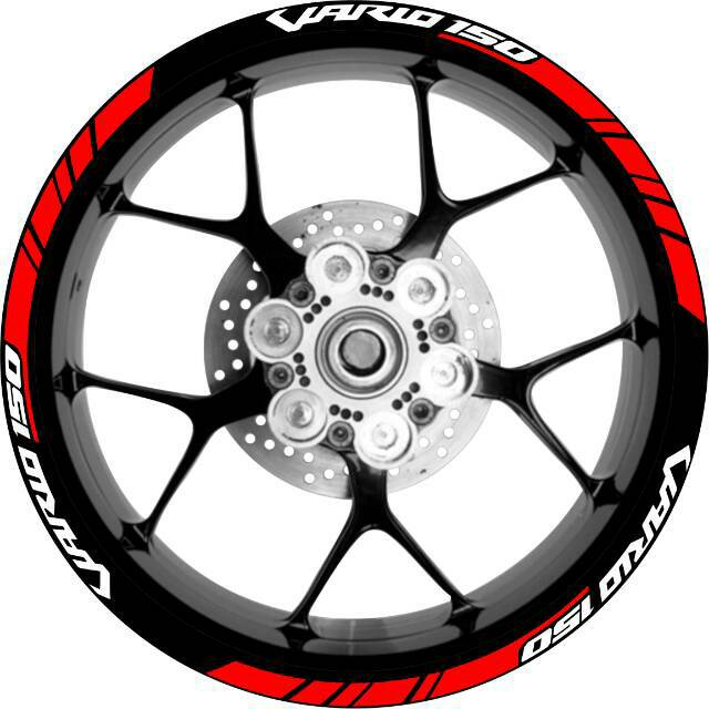 Stiker Velg motor model vario 150 Ring 14