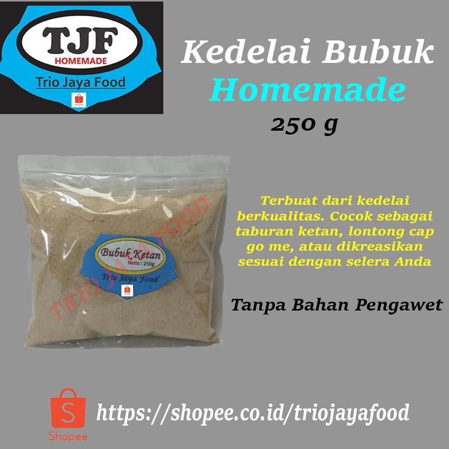 

﷼ Bubuk Ketan (Kedelai Bubuk) 250 gram - Trio Jaya Food ☆
