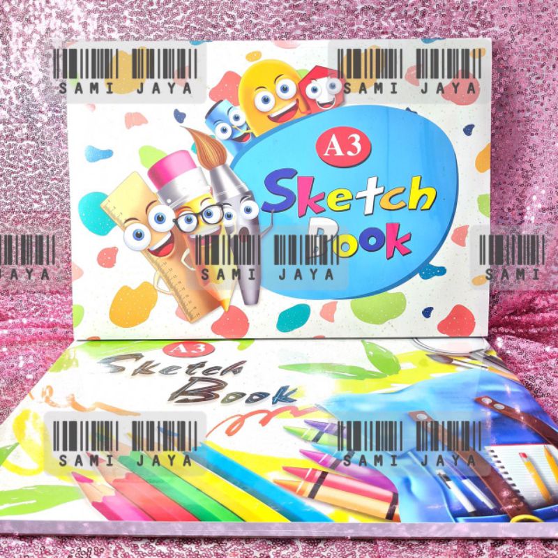 

Buku Sketch Book Sketchbook Kiky A3