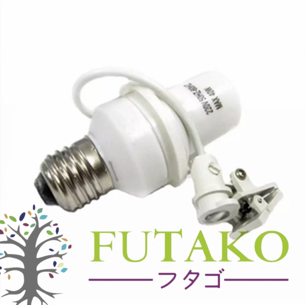 FUTAKO Fitting Lampu Sensor Cahaya Otomatis Untuk Segala Lampu 122