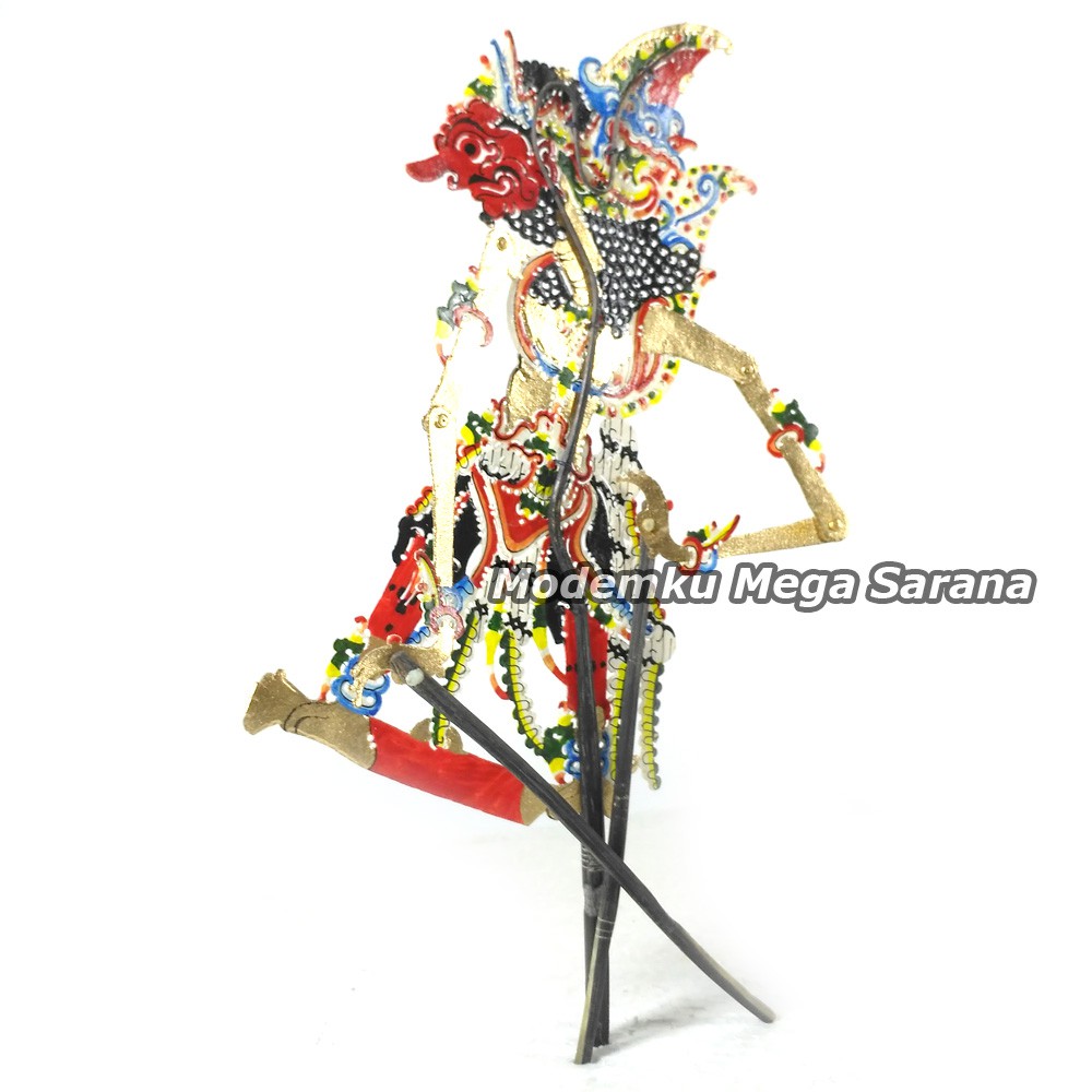 Miniatur Wayang Kulit Mini Halus 20 cm - Rahwana