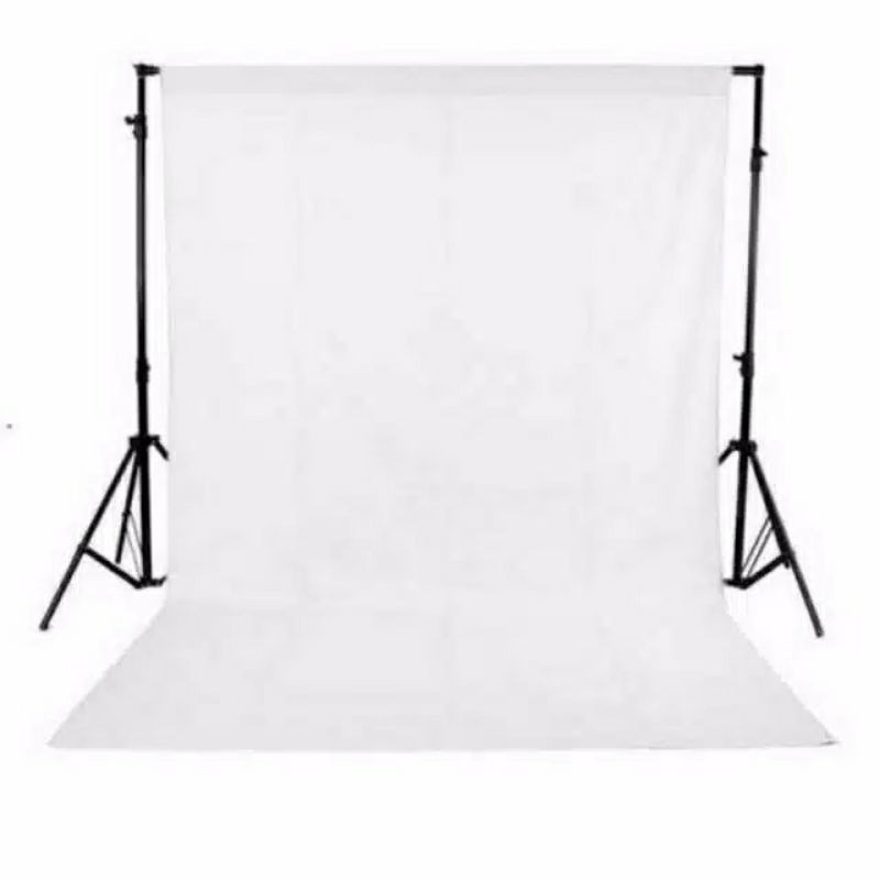 Kain Background Foto Putih Backdrop Foto Putih