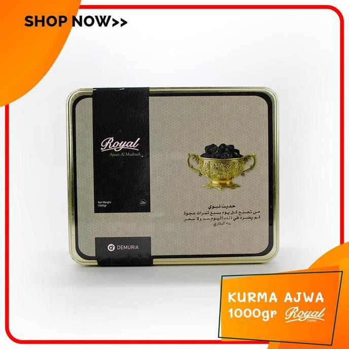 

Kurma Royal Ajwa Premium - Kurma Nabi Al Madinah 1 Kg Mudikulo.Com1